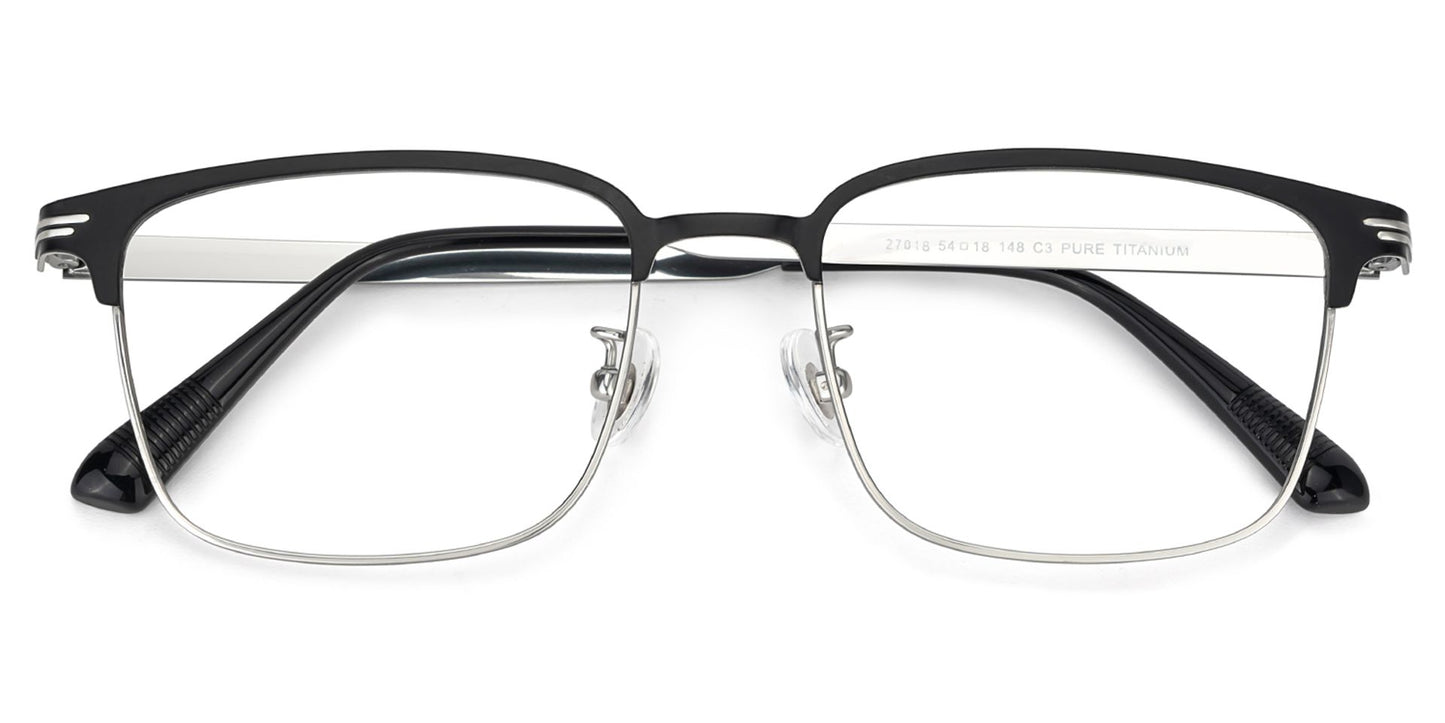 Fashion Design Eyebrow Metal Frame Optical Eyeglass Glasses