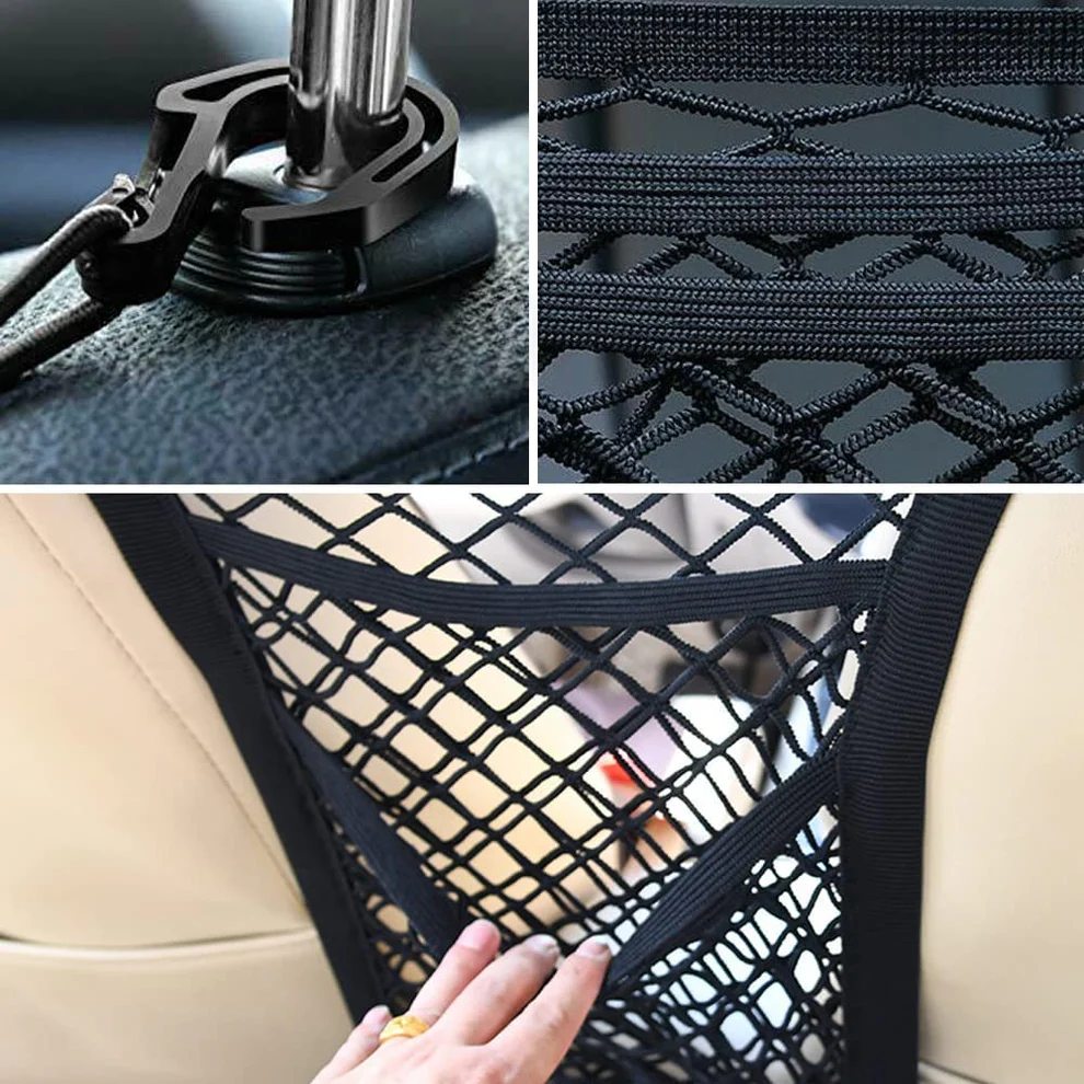 Car Storage Mesh Organizer