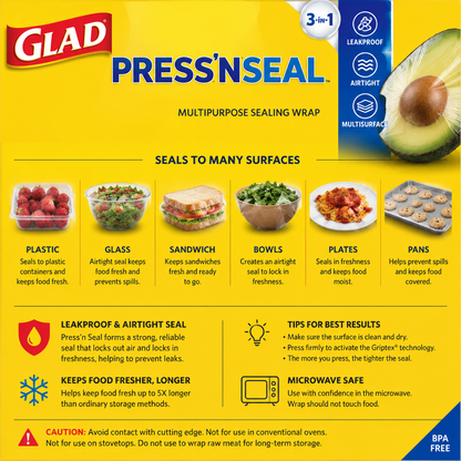 Press n Seal Wrap Sheet