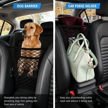 Car Storage Mesh Organizer