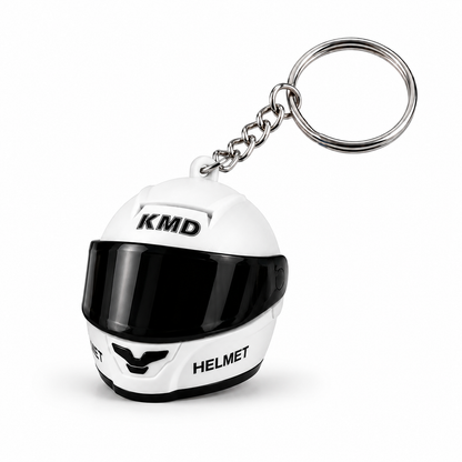 3D Helmet Keychain with built in LED Lighting