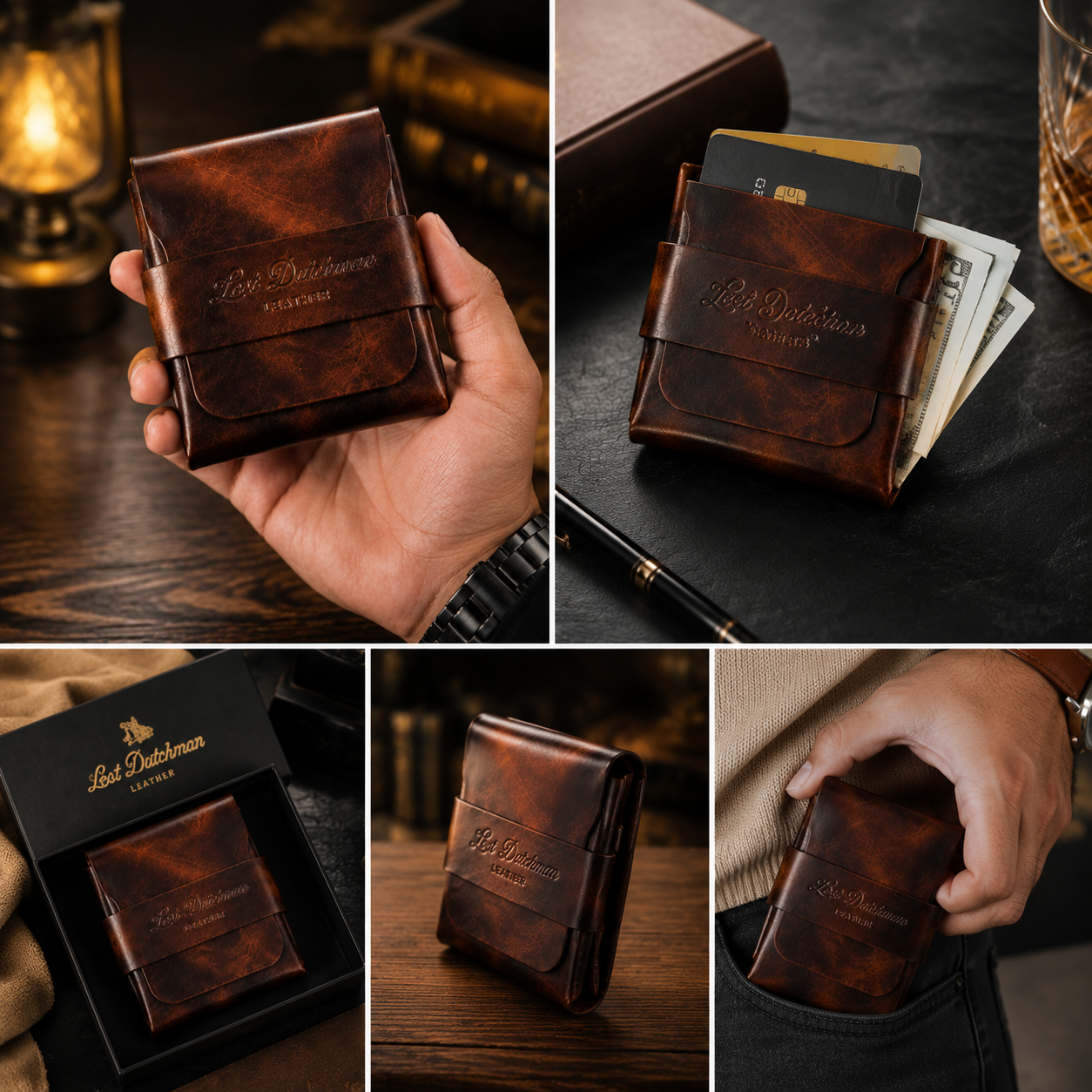 🖤 Lost Dutchman Premium Leather Wallet