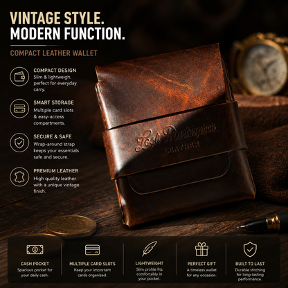 🖤 Lost Dutchman Premium Leather Wallet