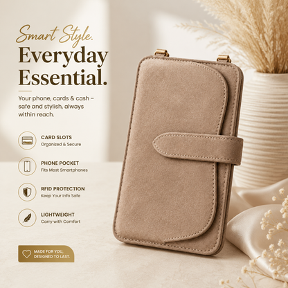 Elegant Phone Wallet Pouch