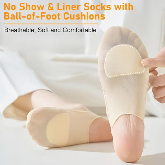 Unisex arch support Cushioning Invisible Socks