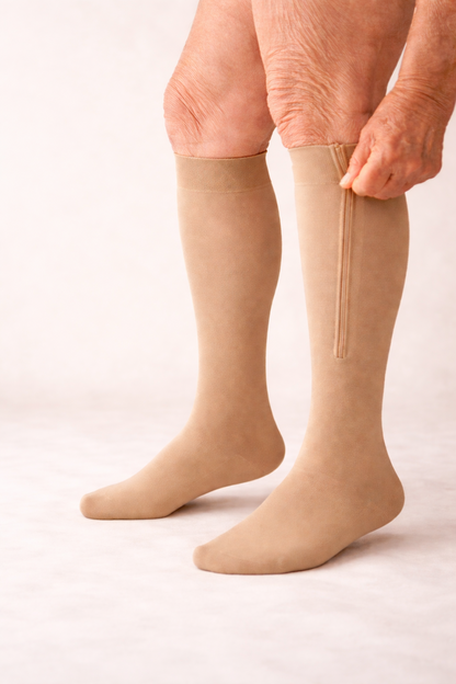 Medicated ZIPPRA Compression Socks